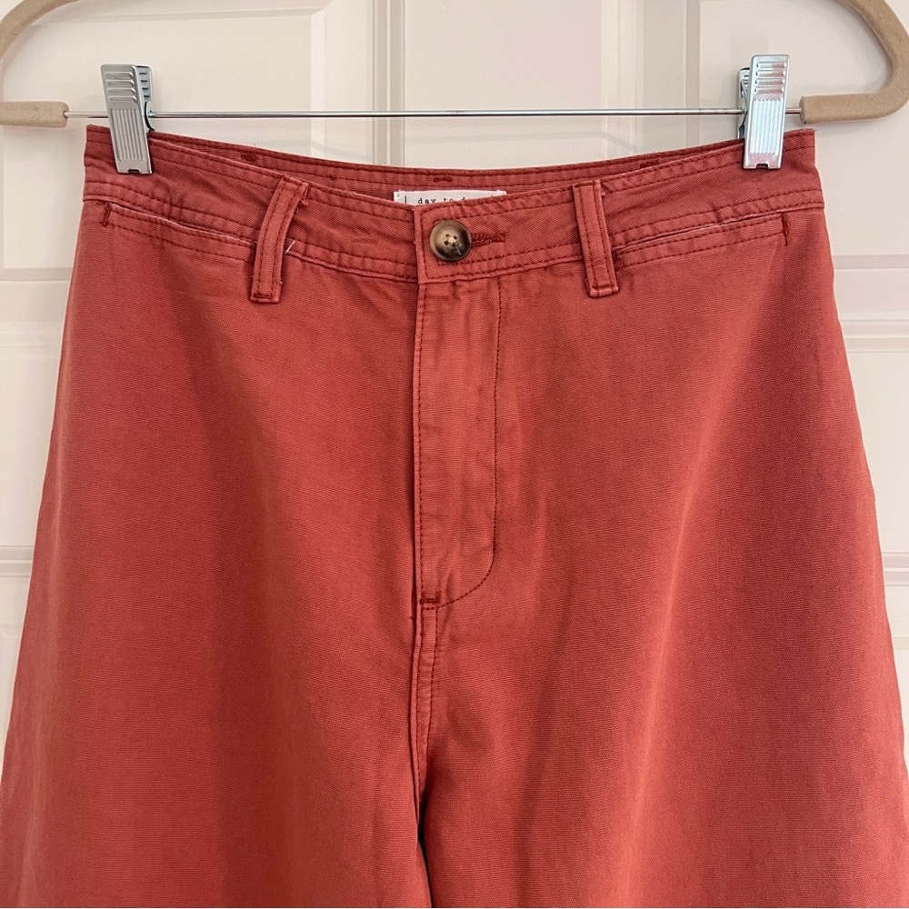 Blu Pepper Rust Button Pants - Picture 3 of 5